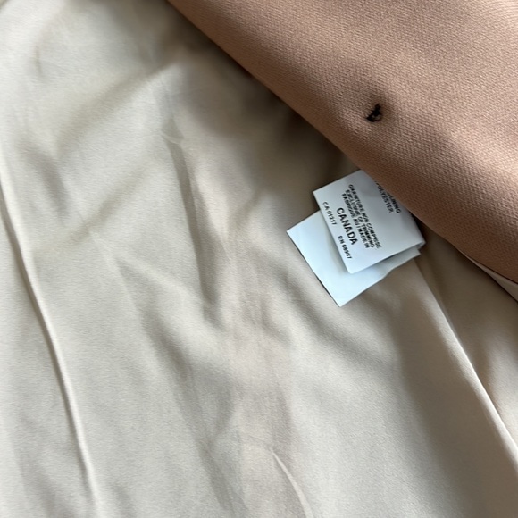 Camel Double Breast Blazer - Picture 4 of 4